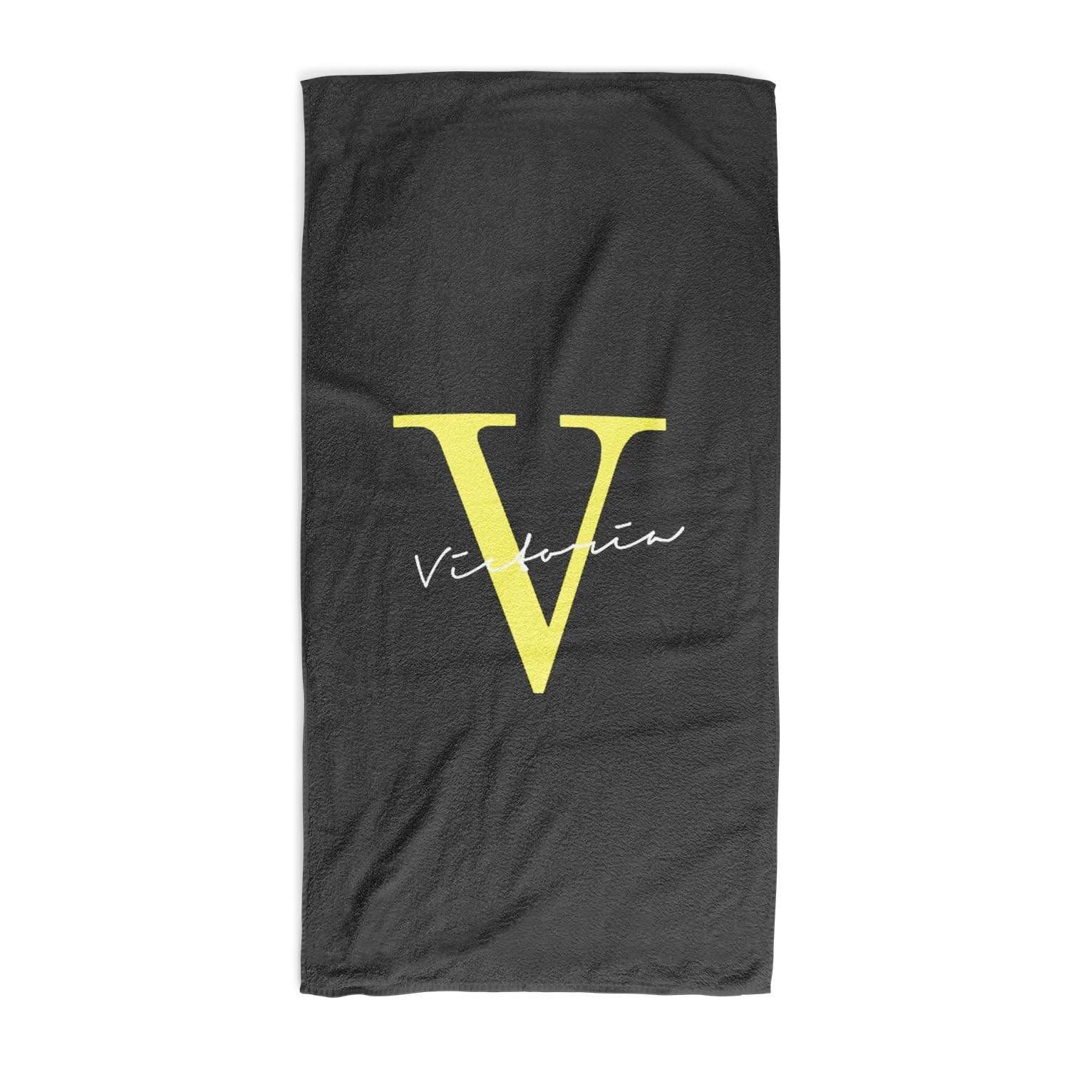 Name and Initial Personalised Towel